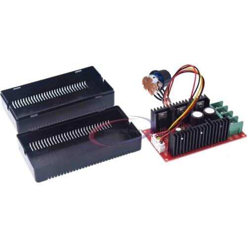 DC 12V 24V 48V 2000W MAX 10-50V 40A DC Motor Speed Controller PWM HHO RC PWM Regulator Control