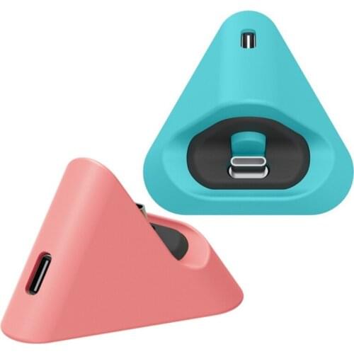 For Switch/Switch Lite Charging Dock Charger Base Station Stand Charger ABS Pink/Blue
