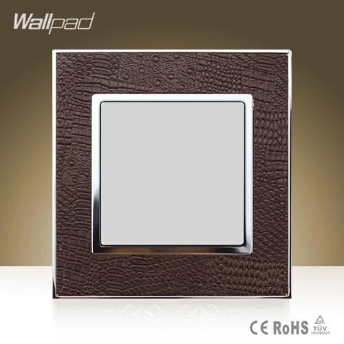 Hot Sale Wallpad Luxury Ground Lamp Goats Brown Leather Modular Ground Led Light Free Shipping