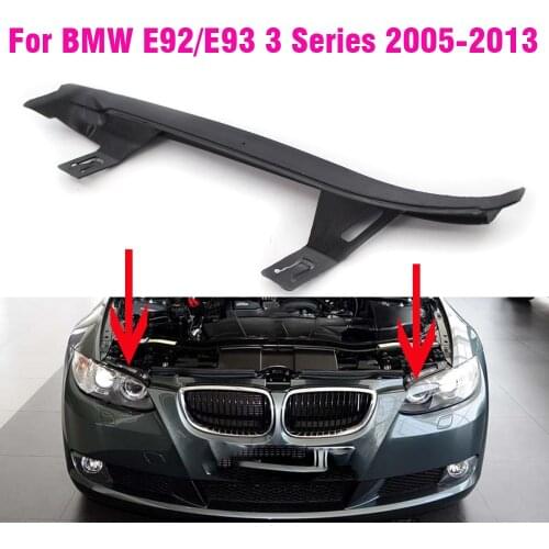Car Headlight Lens Shell Covers Headlight Lens Gasket Seal Side For BMW E92/E93 3 Series 63117174517 63117174518