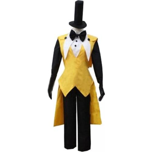2020 Gravity Falls Bill Cipher Cosplay Costume Mystery Attack Outfit Halloween Costumes Bill And Will Cosplay Costume Style 2