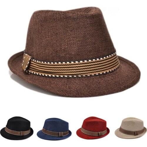 Summer Children Sun Hat Vintage Boys Western Cowboy Hats Kids Wide Brim Jazz Cap