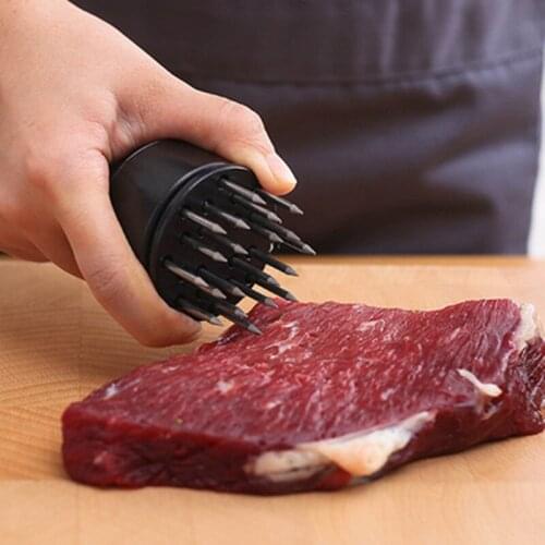 Tender Meat Hammer Easy Use And Store Professional Kitchen Cooking Good Tools Meat Needle For Beef Pork Various Steaks