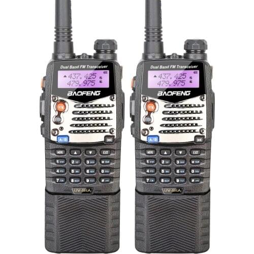 2PCS Original 5W Baofeng UV-5RA Two Way Radio with Extend Battery