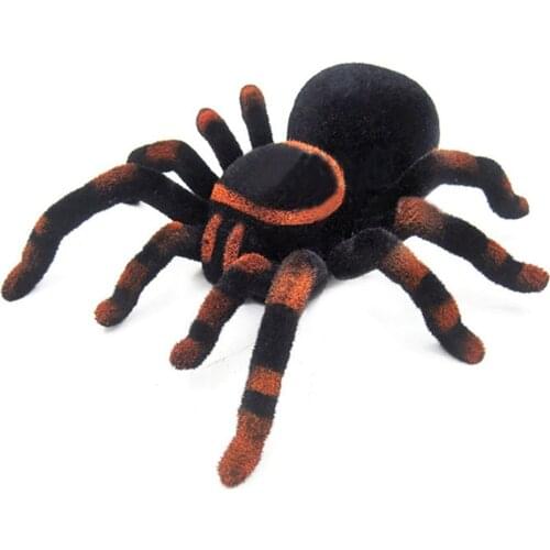 Wall Climbing Spider Remote Control Toys Infrared RC Tarantula Kid Gift Toy Simulation Furry Electronic Spider Toy For Kids Boys