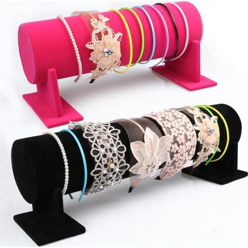 Headband Hair Clasp Tiaras Detachable T-bar Display Stand Home Shop Jewelry Display