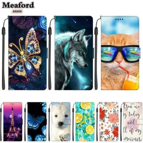 Luxury Flip Case For Xiaomi Poco M3 Poco X3 NFC Phone Case For POCO M3 Leather Shockproof Cute Cover Wallet Case Bumper Fundas