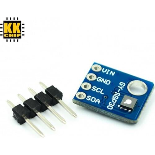 SGP30 Gas Sensor Module Air Quality TVOC eCO2 Carbon Dioxide Measurement GY-SGP30 Formaldehyde Air Detector Module 3.3V 5V IIC