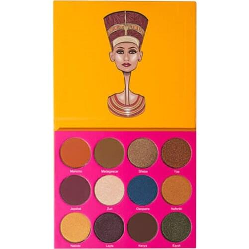 High quality Eyeshadow Palette Palette of Shades Makeup Palette Set Long Lasting Palette12 Colors Waterproof Sweatproof