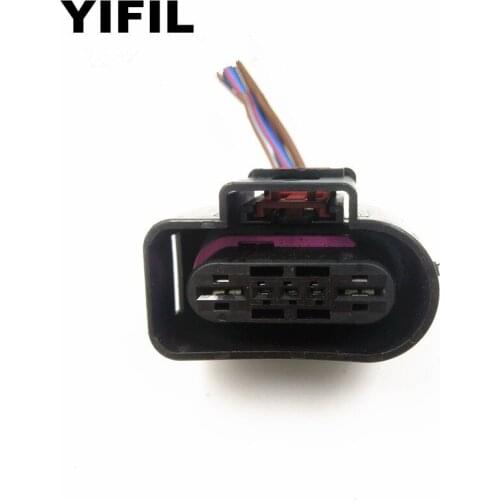 1/2/5pcs/lot 5 Pin/Way Gasoline Pump Fuel Pump Connector Plug Wire Harness Pigtail For VW Passat B6 AUDI Skoda VAG 1K0919231