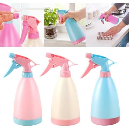 1 Pcs Empty Spray Bottle Plastic Watering The Flowers Water Spray For Salon Plants Sprayers Candy Color Garden Tools Cocina Home