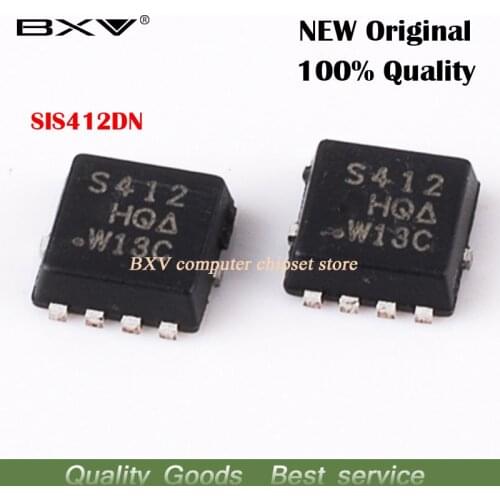 20pcs SIS412DN SIS412 S412 QFN new original laptop chip free shipping