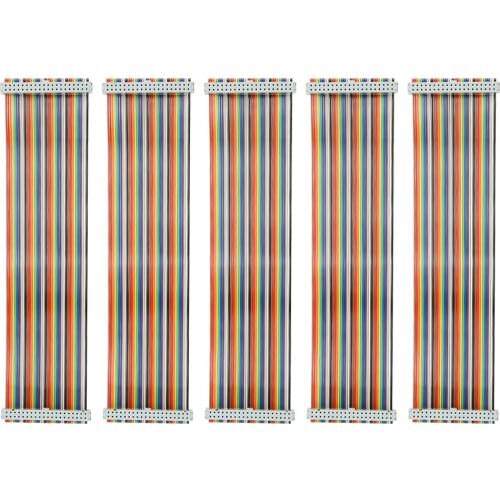 5Pcs GPIO Cable For Raspberry Pi Female To Female Wire Line Computer Accessories 20cm(Female To Female )