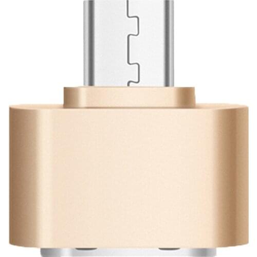 CatXaa Alloy Standard Android Micro USB OTG Adapter OTG Cable Converter for Usb Flash Mouse Keyboaed Hand Shank Card Reader