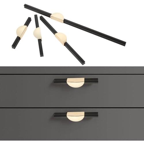 1 PC Bedroom Door Long Furniture Handle 96/128/192/320MM Kitchen Cabinet Handles Cupboard Door Pulls Drawer Knobs Home Decor