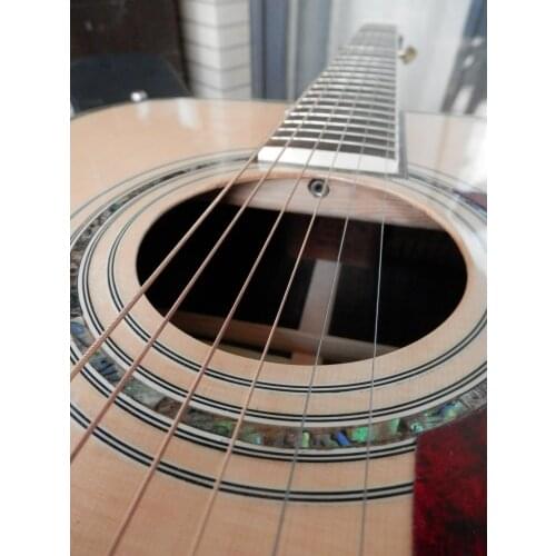 Natural Solid Spruce top classic acoustic Guitar D type 45 model 41" guitar Free shipping 9yue26