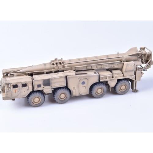 1/72 PVC Die-casting Soviet Army Scud C Tactical Missile Launcher, Long-range Attack, Rocket Rocket Launcher Model Finished Toy