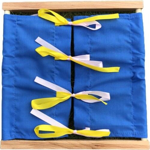 Toddler Montessori Materials Wood Toy Clothing Box Dressing Frame Education Toys