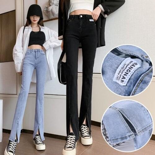 Женские джинсы клеш Mrs win China At AliExpress