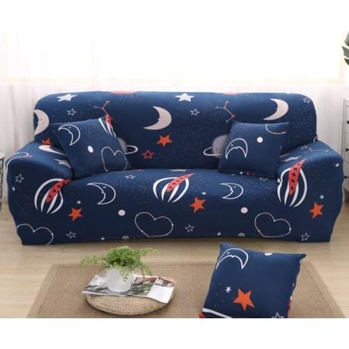 Stretch Slipcover Fitted Furniture Protector Print Sofa Cover Stylish Couch Cover for Loveseats/Sofas/Sectional Couches