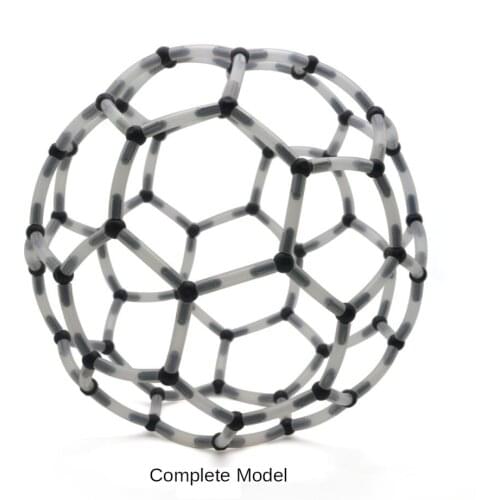 ScienceTeaching Aids Buck Ball Carbon C60 Molecular Model Teaching Chemical Equipment Ball Tube Intelligence Building Blocks