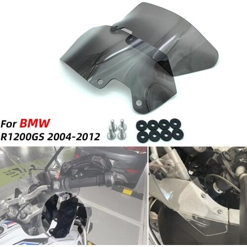 REALZION Motorcycle Airflow Adjustable Windscreen Wind Deflector Windshield For BMW R1200GS ADV LC R1250GS R 1200GS R 1250GS
