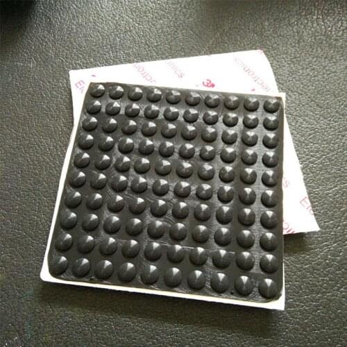 200PCS 6*1.8MM SELF ADHESIVE SOFT ANTI SLIP BUMPERS SILICONE RUBBER FEET PADS GREAT SILICA GEL SHOCK ABSORBER