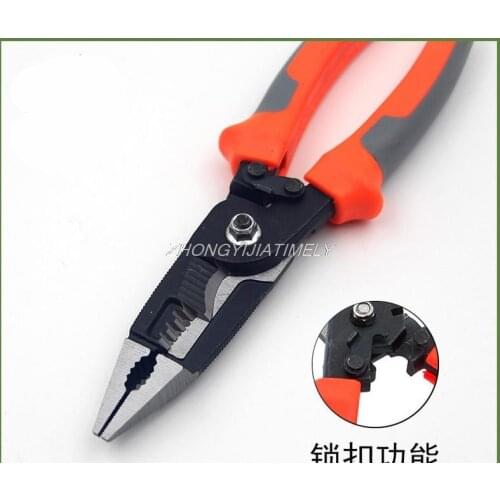 Six-in-one multi-function electrician pliers, wire stripper, electrician tools