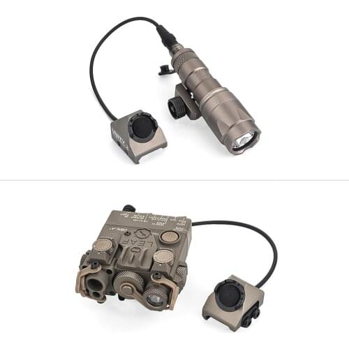 Tactical Hot Button Swtich Picatinny Rail Mount for M300 M600 Flashlight Anpeq 15 DBAL A2 Mount