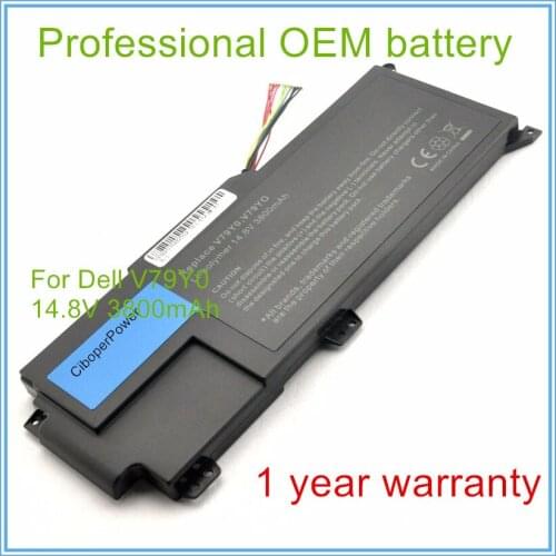 High quality 14.8v 3800mah Laptop battery For L412z L412x V79Y0 V79YO XPS 14Z