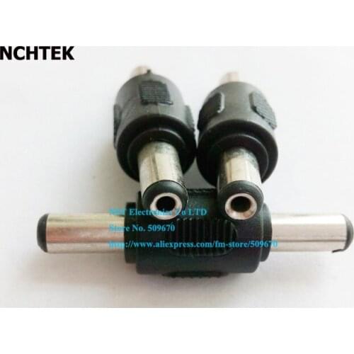 NCHTEK High Quality DC 5.5x2.1mm Male Plug to DC 5.5x2.1mm Male CCTV DC Power Plug Adapter Connector/Free shipping/4PCS