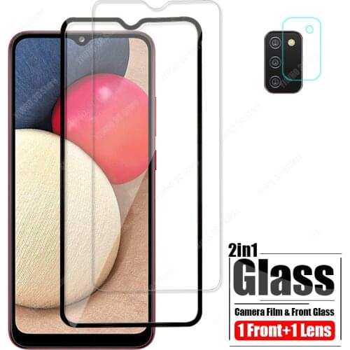 Protective Glass For Samsung A02S SM-A025 Camera Lens Screen Protector On For Samsung Galaxy A02S 2020 Tempered Film SamsungA20