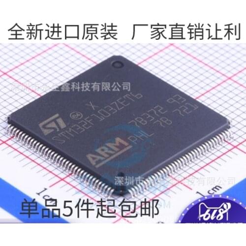 5/PCS NEW Original Authentic Platinum LQFP-144 Arm Cortex-M3 32-Bit Microcontroller MCU