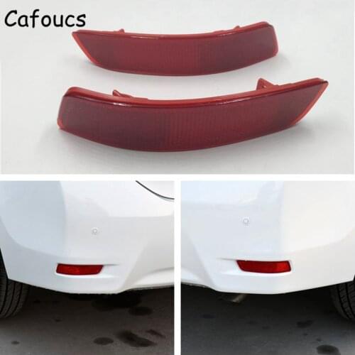 Cafoucs Car Tail Bumper Fog Lamp For Toyota Corolla 2014 2015 2016 2017 Rear Reflector Warning Lights