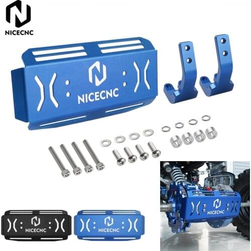 NICECNC ATV Rear Bumper Bash Guard Disc Sprocket Cover Protector For Yamaha Raptor 700R 2012 2016-2020 700 2006-2011 2013-2020