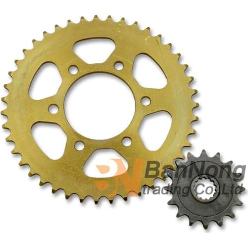 Free shipping Motorcycle Front&Rear Sprocket geartransmission For kawasaki ZX-6R 636 2007-2012
