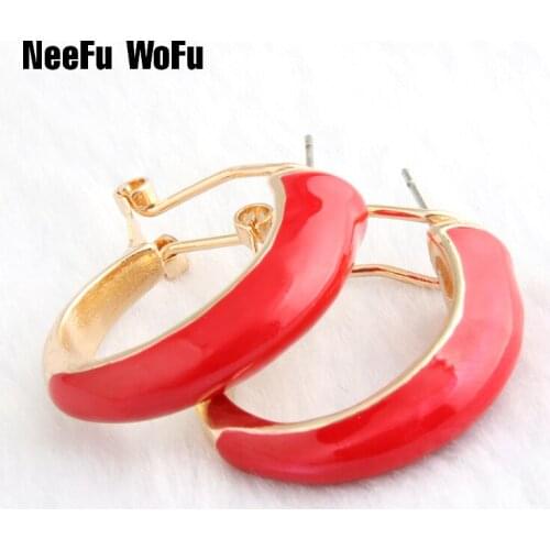 Drop Big Earrings Ring Dangle Zinc alloy Drip oil Large Long Brinco Printing Ear Leopard Oorbellen Easter Christmas Gift