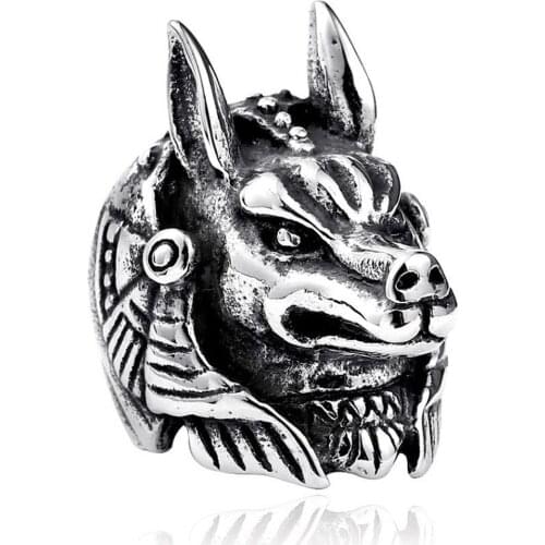 Black Silver Color Punk Snake Ring Lizard Dog Pharaoh Ppening Ring Can Be Adjusted To Replace Exaggerated Dominile Man woman