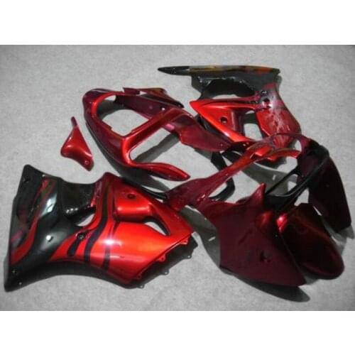 Upgrading your Injection Motorcycle for Kawasaki Ninja ZX6R fairing kit 2000 2001 2002 red black set zx6r 00 01 02 WA75