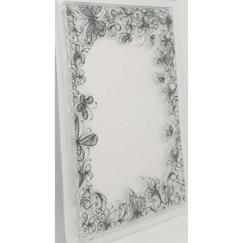 Background Clear Silicone Stamp/Seal for DIY scrapbooking/photo album Decorative clear stamp sheets ST0688