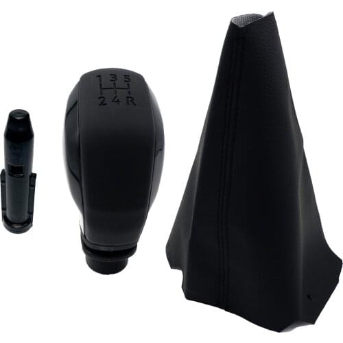 5 Speed Gear Shift Knob Gaiter Boot Manual Stick Shifter Sleeve For Peugeot 106 107 206 207 306 307 308 3008 406 5008 605 #1