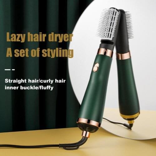 Hair Dryer Brush 3 Gears Multifunctional Simple Operation Professional One Step Hair Hot Air Brushes for Home