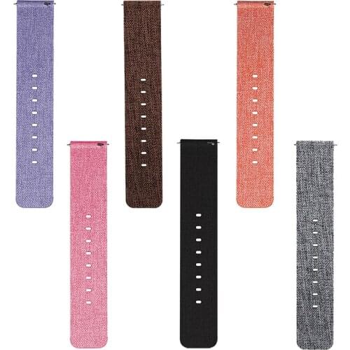 Replacement Watch band Canvas wrist Watchband Strap Bracelet Belt for fitbit versa Smart Watch wristband 2018 New Arrival