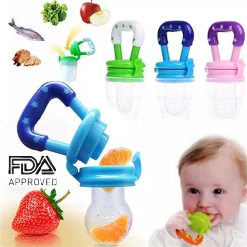 Fresh Fruit Food Kids Tools Nipple Feeding Safe Milk Feeder Baby Pacifier Bottles Nipple Teat Fresh Fruit Nibbler Newborn Gift