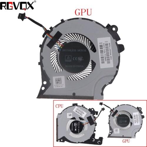 New original GPU CPU COOLING FAN COOLER FOR HP PAVILION 15-CX0058WM 15-CX 15-CX0068TX FKKA DFS501105PR0T FKK9 TPN-C133 FAN