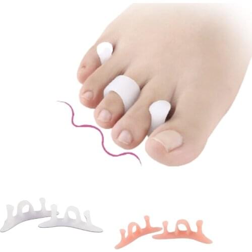 1/2/3Pair Toe Adjuster Bone Foot Care Hallux Valgus Pedicure Orthopedic Bunion Corrector Separator Thumb Curved Straightener