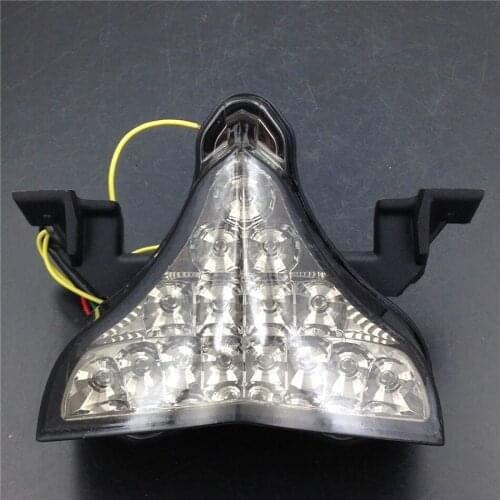Aftermarket free shipping motorcycle parts LED Tail Brake Light Turn Signals for Yamaha 2009-2010 YZFR1 YZF R1 YZF-R1 SMOKE