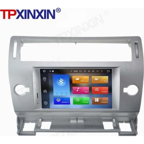 PX6 IPS Android 10.0 4+64G Car Radio For Citroen C4 Quatre Triumph 2004+ GPS Navigation Auto Audio Stereo Head Unit DSP Carplay