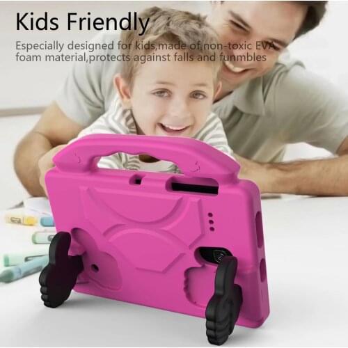 Tab A 8.0 2017 T380 T385 T387 Tab 4 8.0 T330 T331 T335 Shockproof Kids EVA Hand-held Stand Cover For Samsung Tab E 8.0 T377 T375