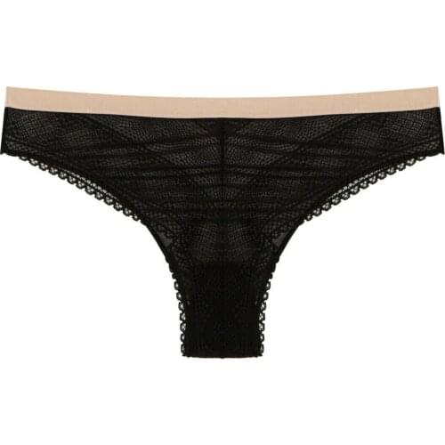 LOOK FOR YOUR WONDERFUL NIGHTS WITH ITS STUNNINGWONDERFUL ELEGANT Womens Black Pop Up Brazilian Panties FREE SHIPPING